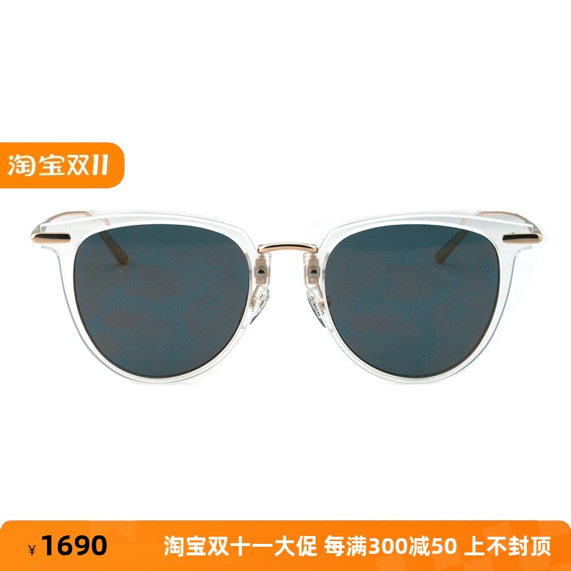 正品国行bape 猿人头bs 13067 个性潮流男女款板材太阳眼镜 墨镜