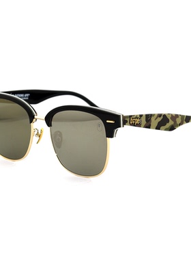 BAPE/猿人头防紫外线大框墨镜