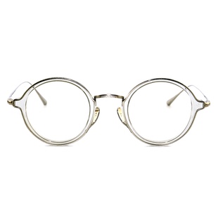 万年龟KameManNen新款KMN 1110日本手工文艺复古圆全框近视眼镜架