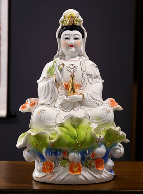 陶瓷观音佛像南海观世音菩萨像