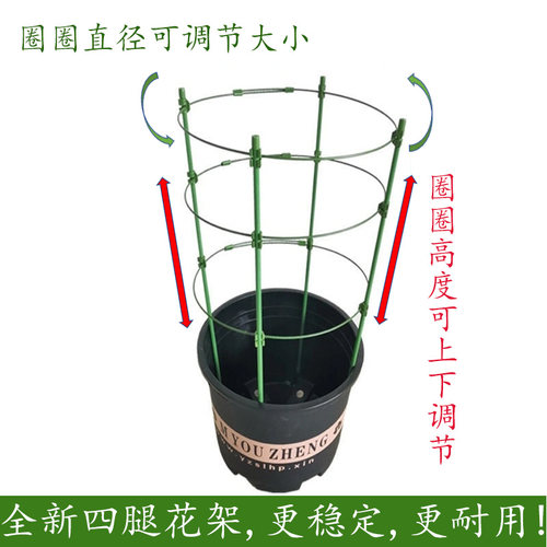 花架子阳台多层蟹爪支撑金钱