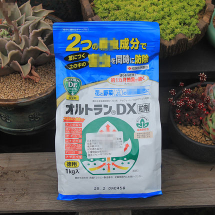 日本进口住友 DX 小白颗粒内吸式GF 蚧壳虫蚜虫红蜘蛛 自用推荐