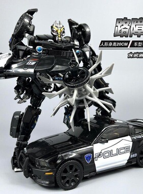 模型公社变形玩具XP15路z障警车金刚MPM05放大版男孩汽车机器人