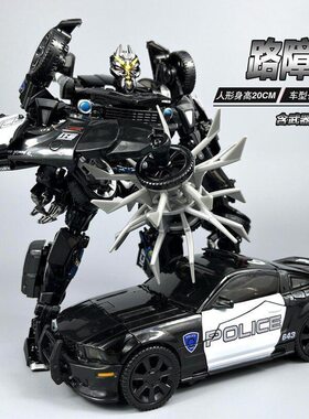 模型公社变形玩具XP15路z障警车金刚MPM05放大版男孩汽车机器人