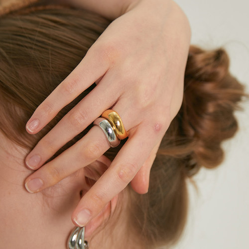 WEARRING弧形不规则戒指