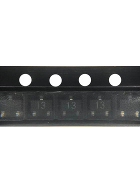 原装正品DTA143EKAT146 丝印:13 50V 100mA 三极管(BJT)（100只）