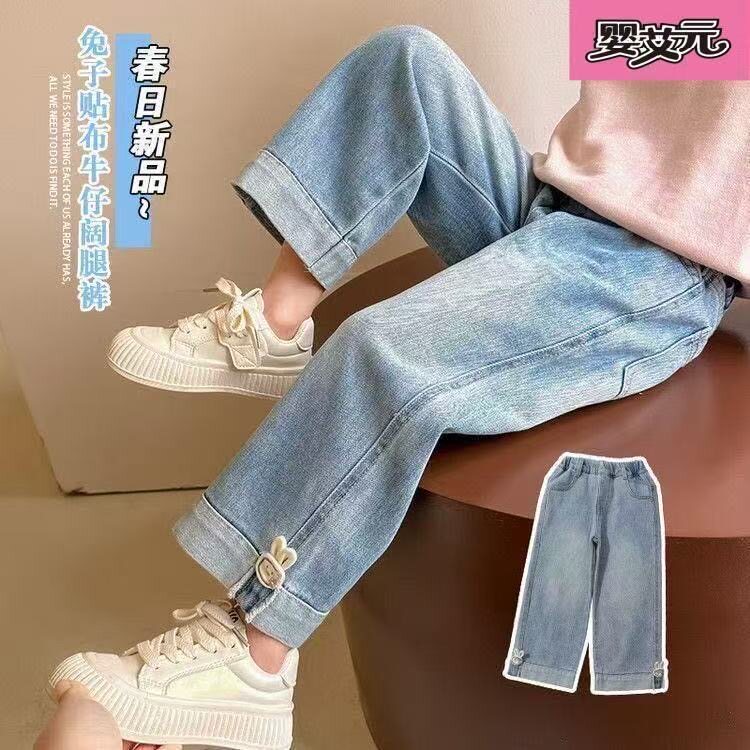 女童裤子夏款超软2025最新款裤子