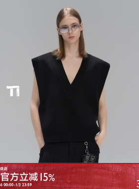 启世录TIWILLTANG“砾心星湍”温寰雾织篝火絮语一斛柔雅致毛衫