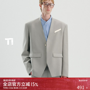 都市徽记净彻轮廓冷淬精致隐奢西装 启世录TIWILLTANG 致御格际