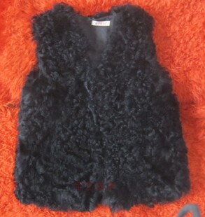 土耳其提格拉多皮毛一体羊毛马甲厂家直销皮草坎肩夏季 返销