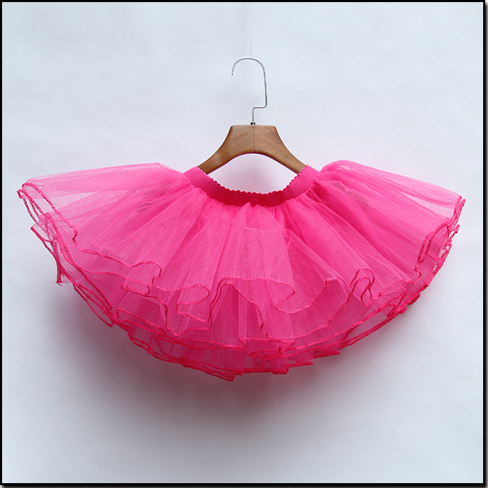 加咪猫半身网纱裙松紧表演服百搭