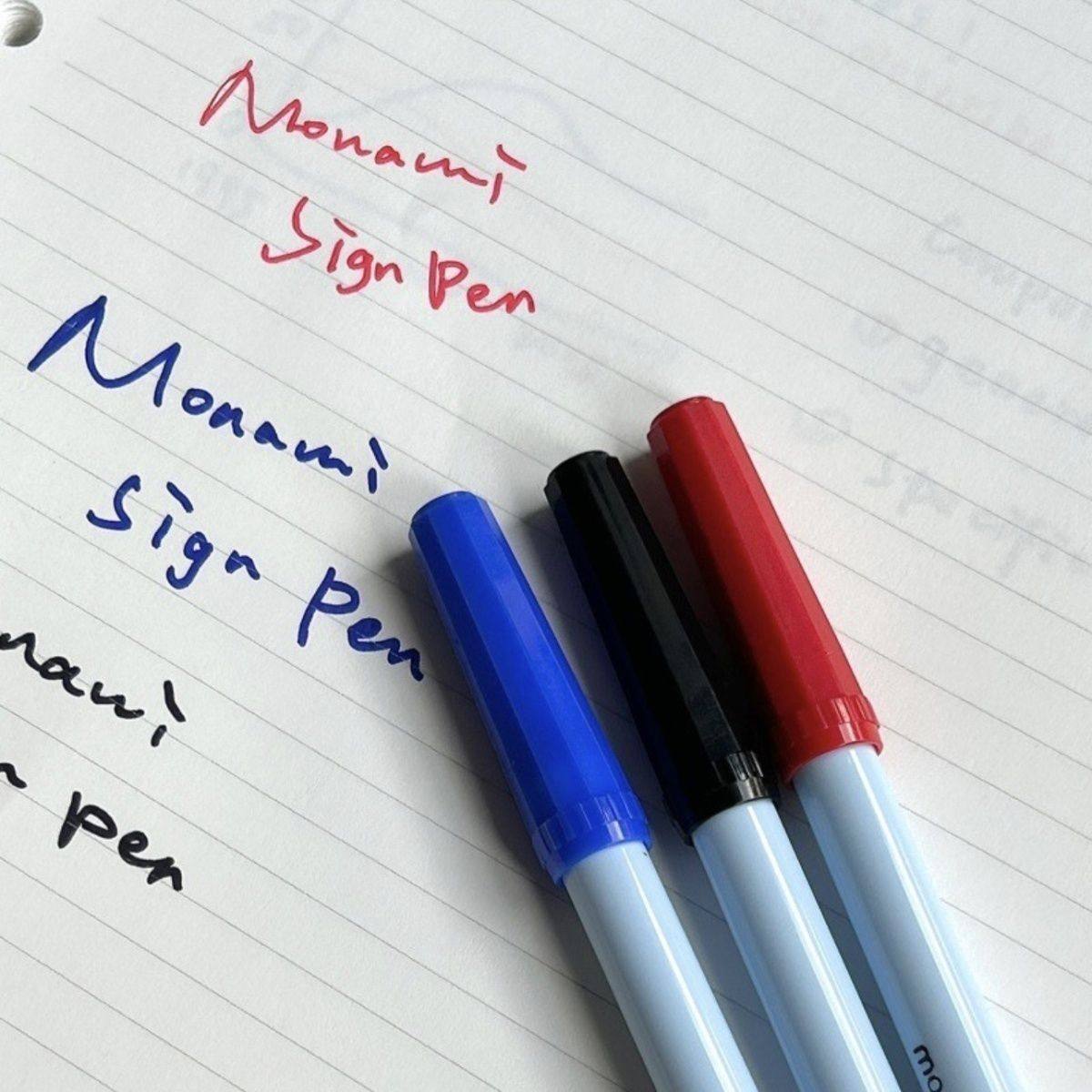 慕那美351勾线笔记号笔经典色红黑蓝批改作业克莱因蓝勾线笔绘画,文具电教/文化用品/商务用品,勾线笔,淘宝优惠券,粉丝福利购,淘宝优惠卷