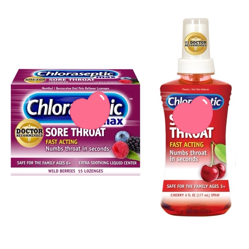 Chloraseptic Max Strength Sore Throat Lozenges