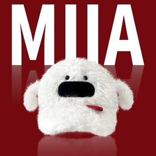 可爱搞怪吐舌头小狗大鼻子羊羔毛棒球帽女加厚秋冬保暖学生鸭舌帽