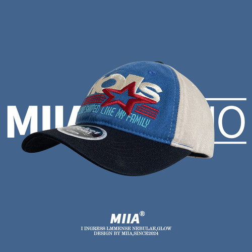 韩版字母刺绣街头潮牌棒球帽