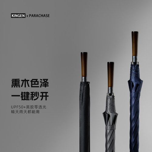 PARACHASE复古长柄晴雨伞