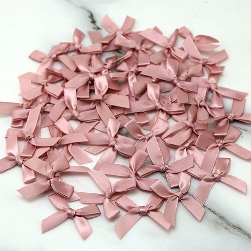 RIBBONHOUSE蝴蝶结粉色缎带手工
