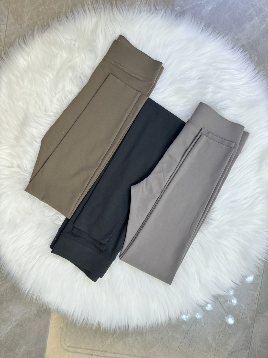 紧致打底不鼓包哑光收腹外穿裤