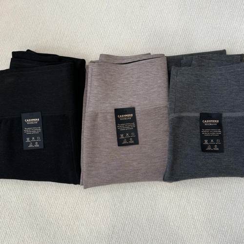 新款 阿尔巴斯山羊绒黑绷带打底裤/袜 百搭保暖显瘦修身韩版女