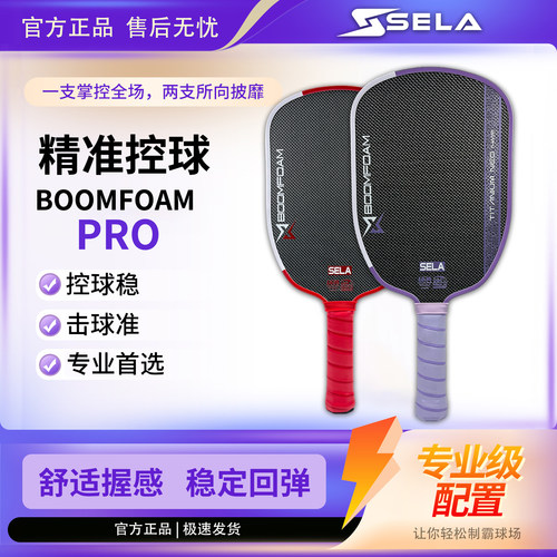 SELA暴风PRO-钛丝匹克球拍套装