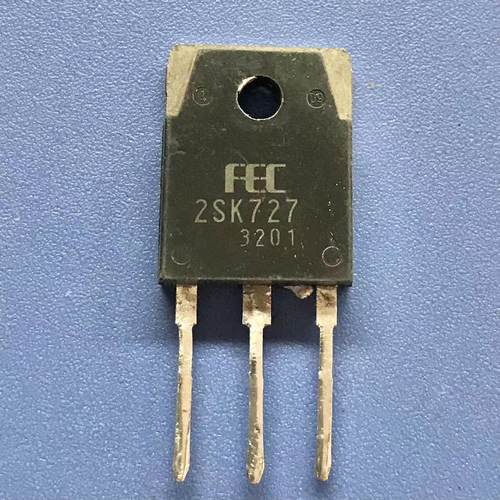 回收电子元器件2SK727 K727 900V5A大功率MOS场效应管TO-3P