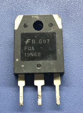 回收电子元器件FQA19N60 19A600V MOS场效应管 原装进口拆机