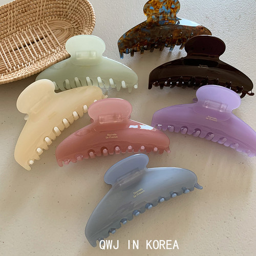 韩国France大号椭圆形法式鲨鱼夹