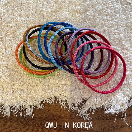 韩国进口KNK纤细隐形打底皮筋