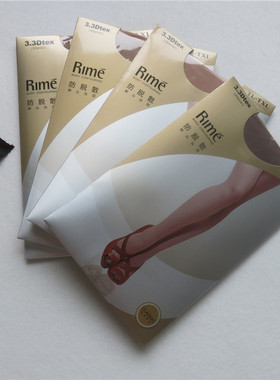 Rime韵魅3D 5D防脱散夏款超薄玻璃丝性感连裤袜30394/30395