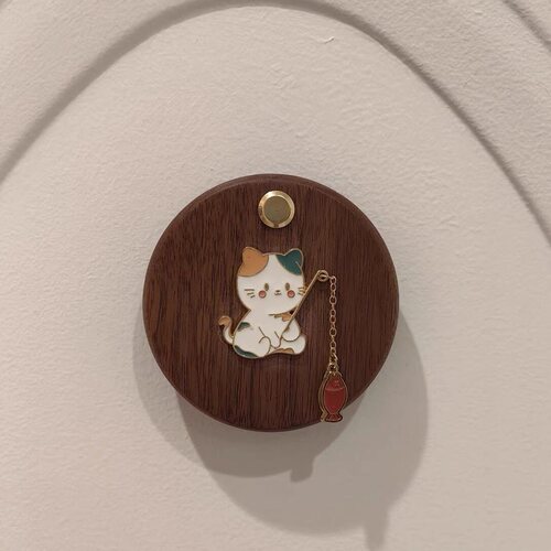 防盗门猫眼遮挡盖门镜孔洞磁吸盖