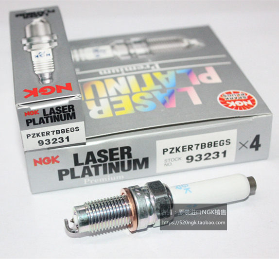 奥迪A3高尔夫7凌度野帝宝来明锐晶锐NGK双铂金火花塞PZKER7B8EGS