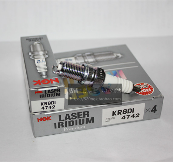 日本原装4742进口NGK铱金火花塞KR8DI