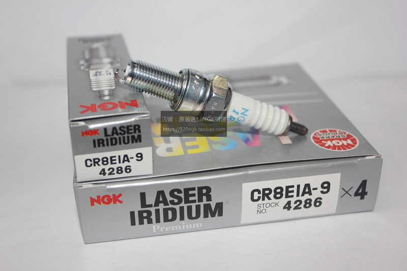 进口NGK竞技铱金火花塞cr8eia