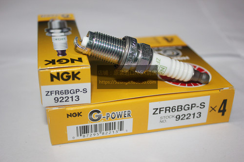 比亚迪宋MAX秦F3速锐元1.5T雅阁CRV思域ZM锋范NGK火花塞ZFR6BGP-S