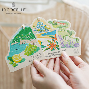 绽家精油香薰片衣柜衣橱香氛片家用卧室香挂车载香氛持久留香