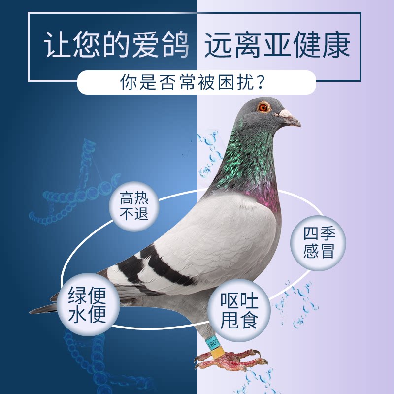 豪翔鸽药【念珠菌快克】100毫升/霉菌鹅口疮口黄豪翔念珠菌液