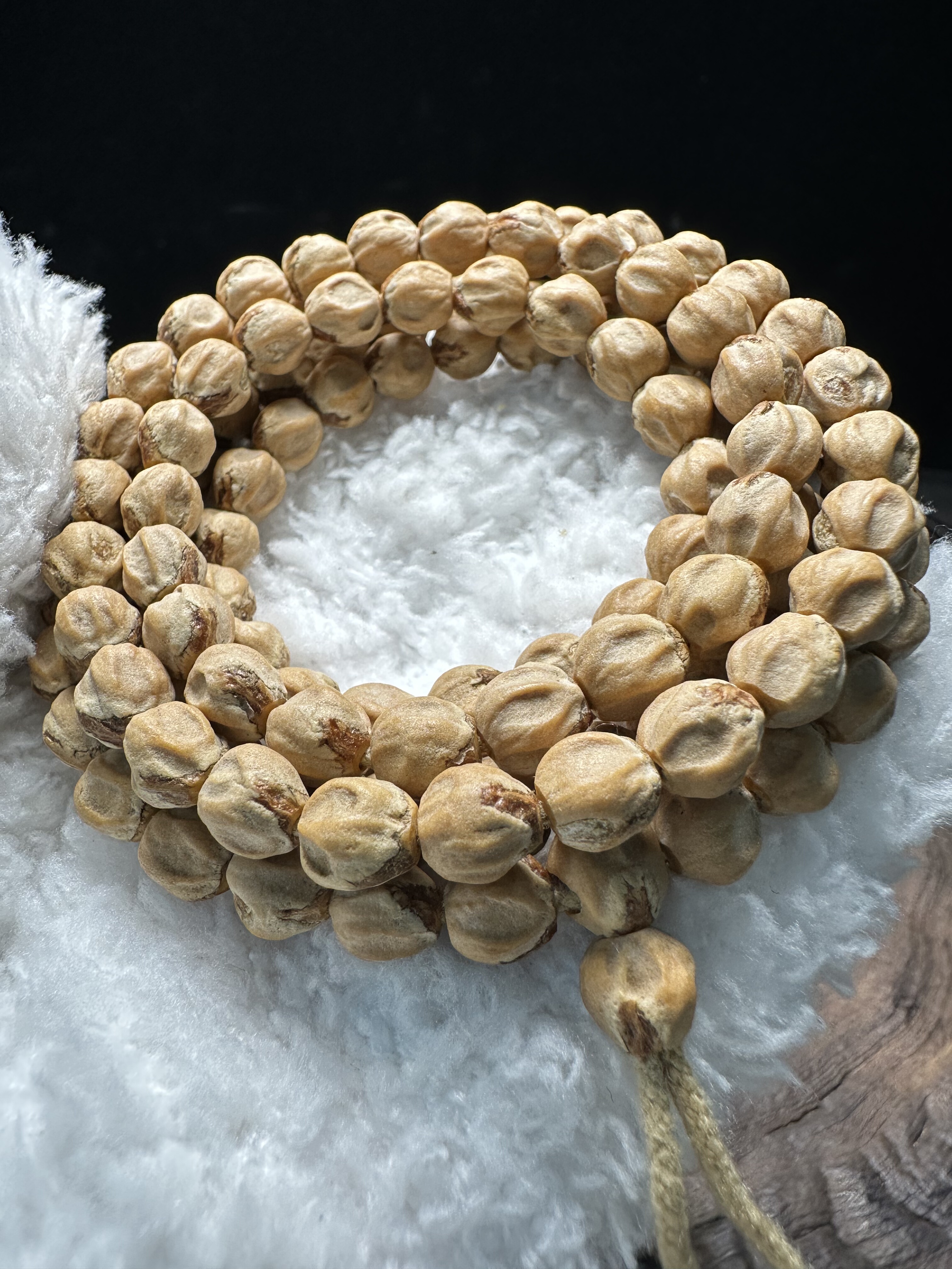 热振百香籽微切莲花桩高密深坑粉皮红油玉化果冻皮文玩新手干净1