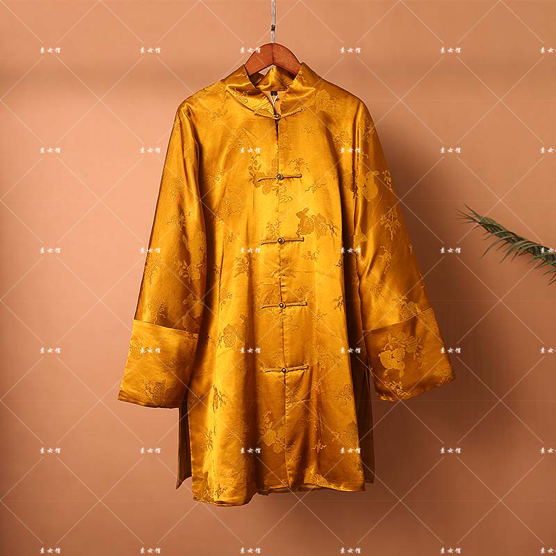 25328素女馆新款素色暗纹对襟棉服汉服,女装/女士精品,汉服上装,淘宝优惠券,粉丝福利购,淘宝优惠卷