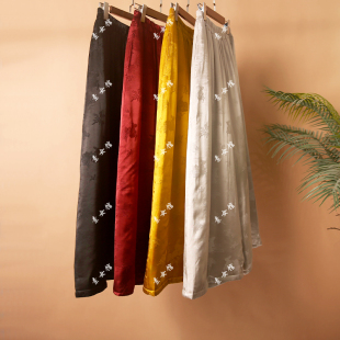 宽松汉服棉裤 保暖长裤 素女馆新中式 25327款