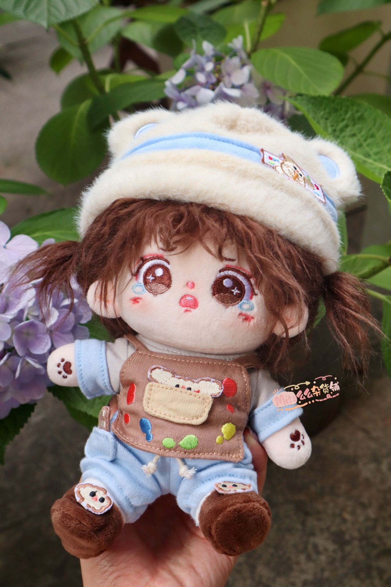 【包邮现货】mito么么杂货铺棉花玩偶娃衣15 20cm小画家套装