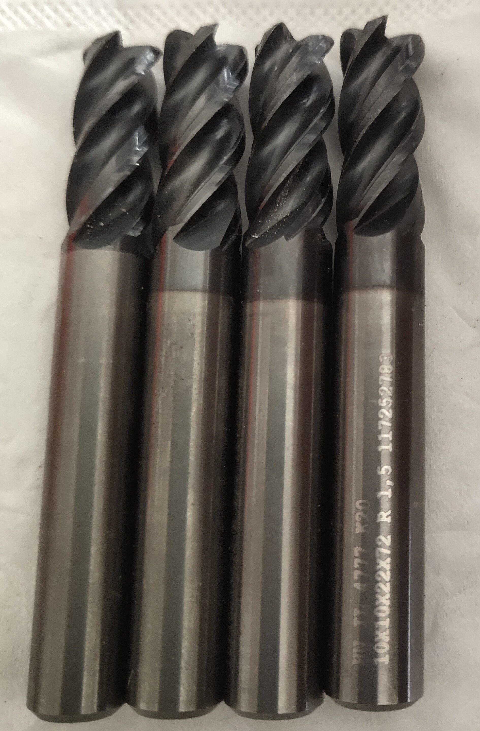 二手进口整体钨钢合金铣刀加工硬度45-70度 成色9成新以上