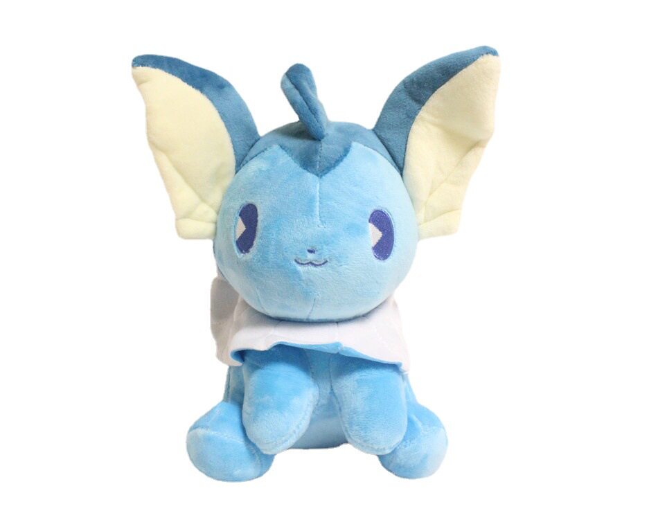 134 水伊布 汽水超可爱宝可梦神奇宝贝口袋妖怪毛绒公仔玩偶娃娃