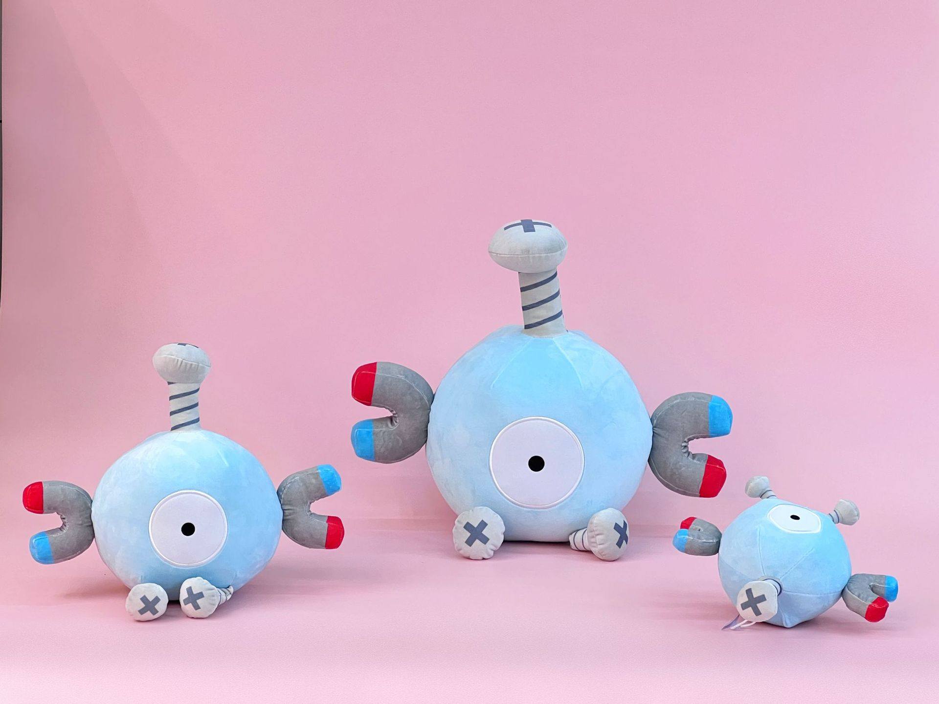 小磁怪宝可梦毛绒公仔