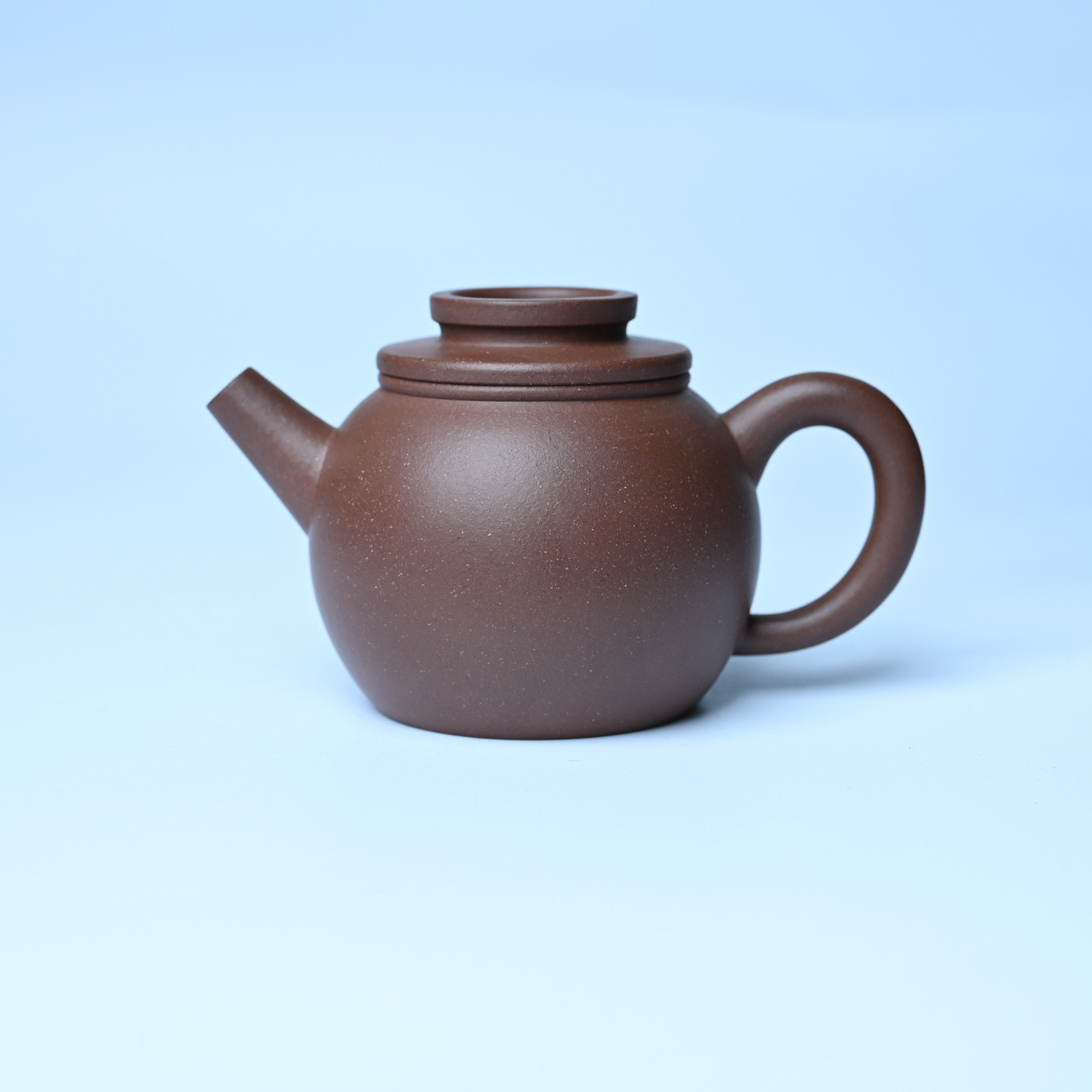 美壶网王静然手工紫砂壶黑星红拼紫泥巨轮小茶壶 复古风茶具145cc