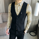 LP755-新款男韩版修身短款马甲KT夜店酒吧马甲工作服P50，男装背心/马甲，星座717A
