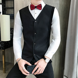 LT101-经典纯色马甲衬衫两件套夜店酒吧KTV发型师工作服套装P55，男装衬衫，星座717A