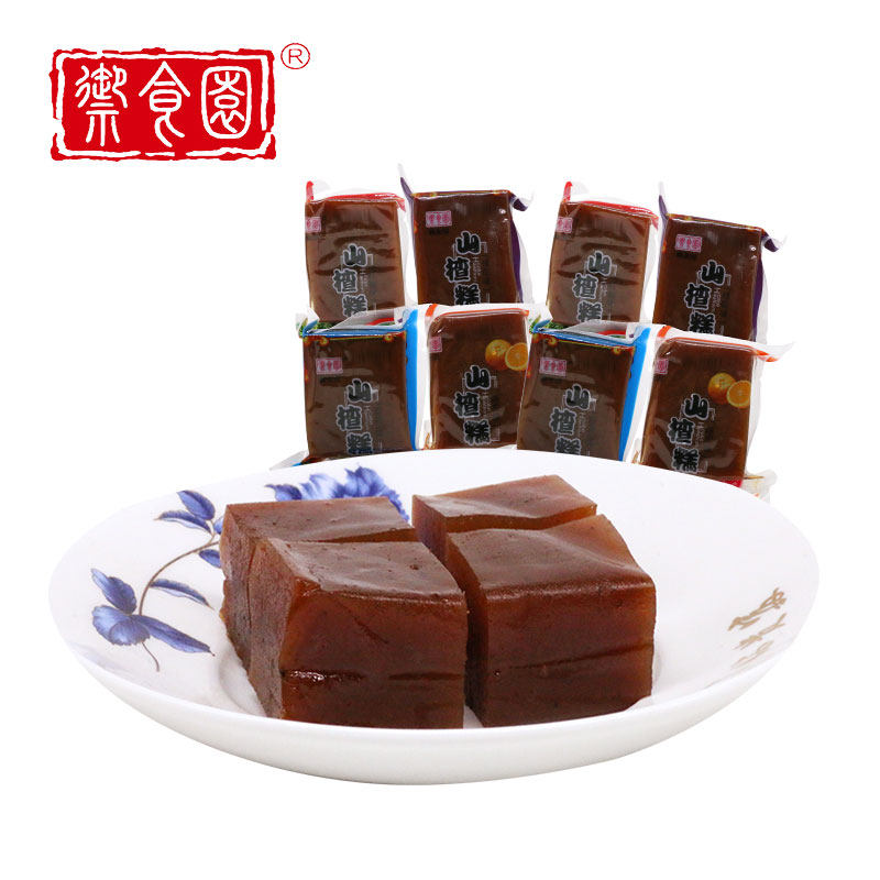 北京特产御食园山楂糕500g山楂类零食特产 休闲食品 小包装