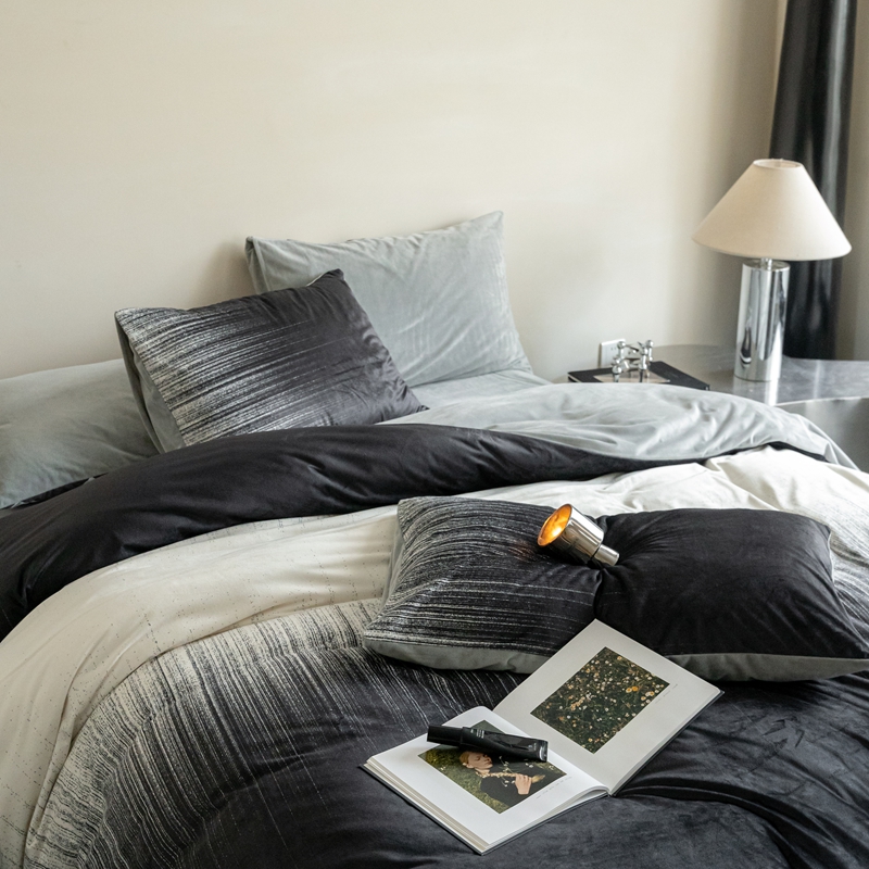 2025新款轻奢德芙绒宝宝绒婴儿绒短毛绒牛奶绒四件套床单被套