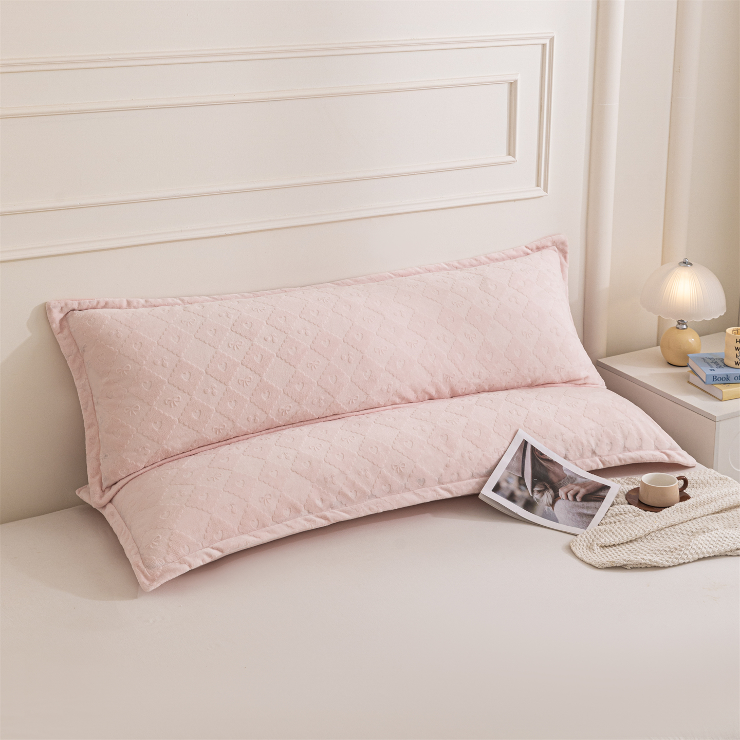 2025新款牛奶绒情侣双人枕套单品枕套单件枕套