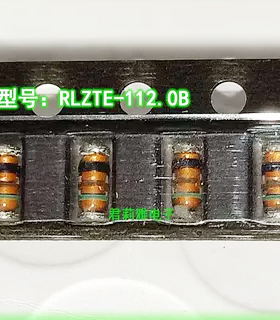 贴片进口RLZTE-112.0B黑棕绿三色环玻璃稳压0.5W2.0V二极管LL34